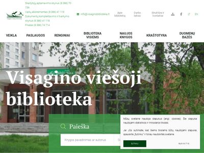 LIBIS  biblioteka.visaginas.lt