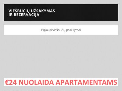 Viešučių Užsakymas, Viešbučių Rezervacija  www.