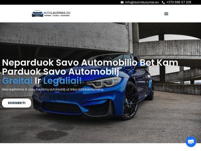 autolauzynas.eu – Užregistruotas domenas – Interneto vizija