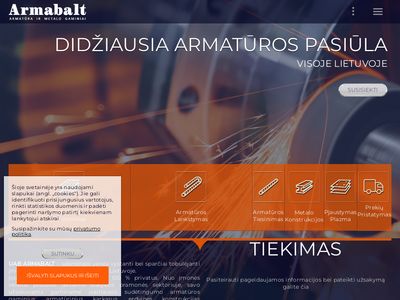 Armatūra, armatūros gaminiai – Armabalt  www.armabalt.lt