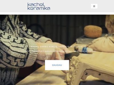 Kachelkeramika – Gaminame koklius, projektuojame ir statome krosnis