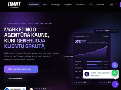 Marketingo agentūra Kaune | MB Daimanata  dmnt.lt
