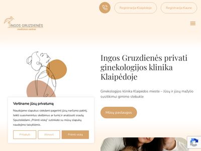 Ginekologė Klaipėdoje – Inga Gruzdienė  gruzdienesklinika.lt