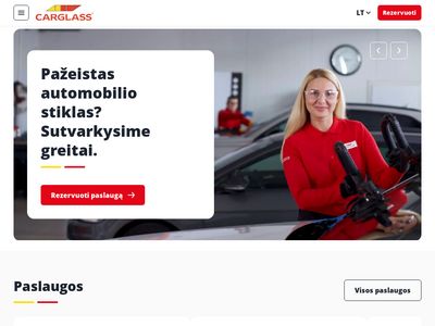 Automobilių stiklų remontas ir keitimas visoje Lietuvoje | Carglass