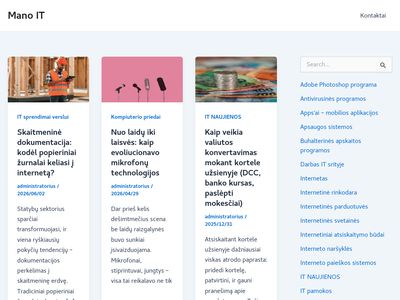 IT naujienos – internetas, kompiuterių apžvalgos – Mano IT