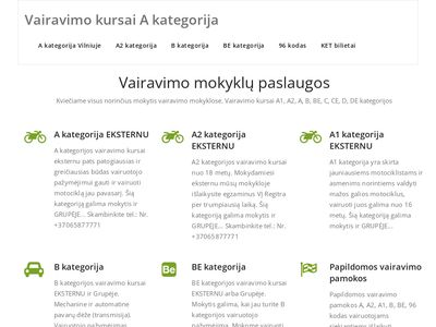 Vairavimo mokykla |Vairavimo instruktorius Vilniuje – Vairavimo kursai