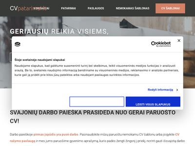 Išskirtiniai CV Šablonai – NAUJASCV.LT  naujascv.lt