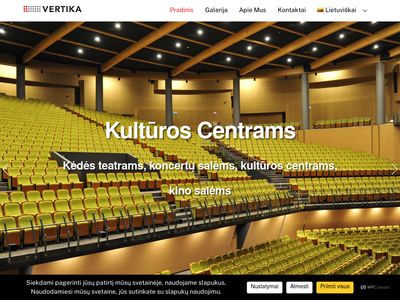 Home – VERTIKA | Since 1996  auditorijos.lt