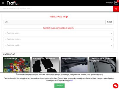 Autodalys Klaipėdoje, internetu – trafic.lt  www.trafic.lt