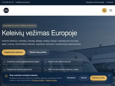 Euroturas – Keleivių vežimas| Siuntų vežimas| Automobilių