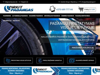 Padangos internetu pigiau – www.pirkitpadangas.lt  www.pirkitpadangas.