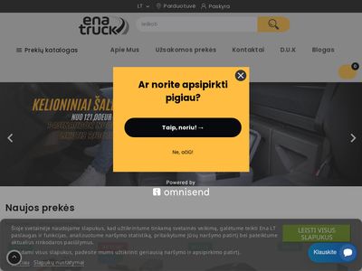 Aksesuarai sunkvežimiams ir prekės vairuotojams | Ena LT