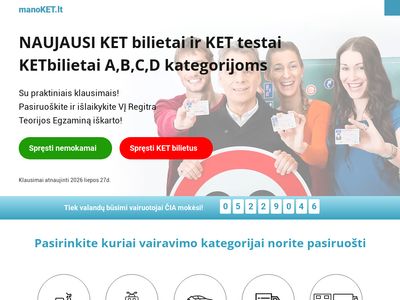 KET bilietai – KET bilietai Gauk 20 min NEMOKAMAI Naujausi ket testai