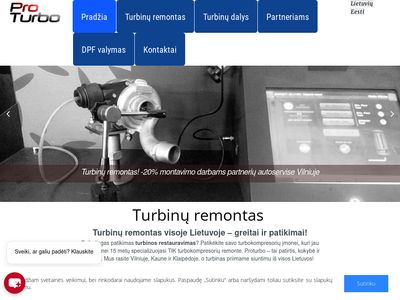 TURBINŲ REMONTAS | TURBINOS REMONTAS | TURBINŲ SERVISAS