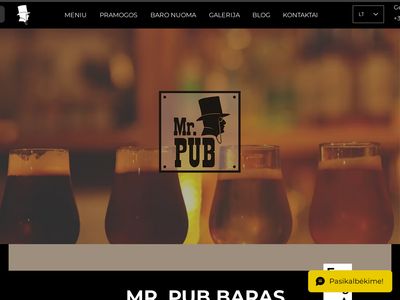 "Mr Pub" Baras  www.mrpub.lt
