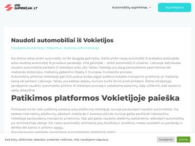 Automobilių pardavimas Vokietijoje – Parduok savo automobilį