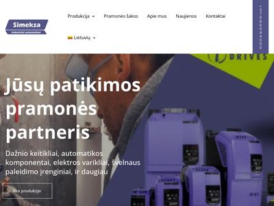 Simeksa – Industrinė automatika  www.simeksa.lt