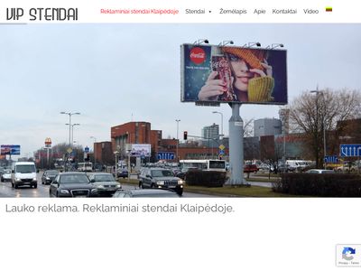Reklaminiai stendai | Lauko reklama Klaipėdoje | vipstendai.lt