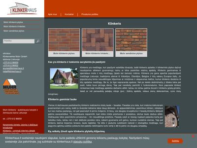 Klinkeris  www.klinkerhaus.lt