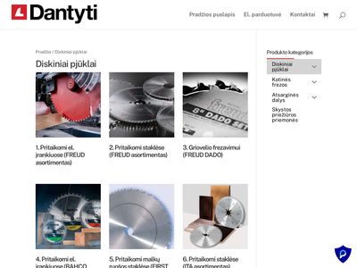Diskiniai pjūklai ir galandimas – Diskiniai pjūklai