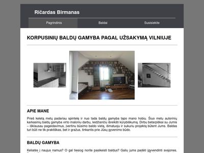 Baldai pagal Jūsų norą – Nestandartiniai baldai | Ričardas