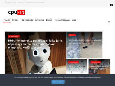 cpu.lt | Technologijų ir kompiuterijos naujienos  cpu.lt