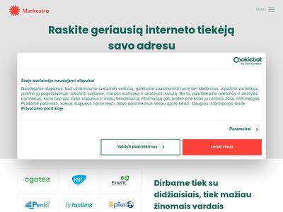 Atrask šviesolaidinio interneto tiekėjus Lietuvoje – geriausios
