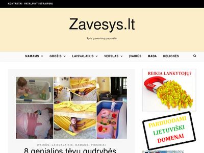 Zavesys.lt | Apie gyvenimą paprastai  www.zavesys.lt
