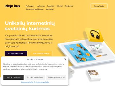 Internetiniai projektai | internetinių svetainių kūrimas
