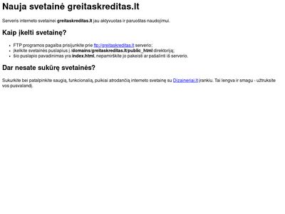 paskolos internetu, greitas kreditas internetu   www.greitaskreditas.