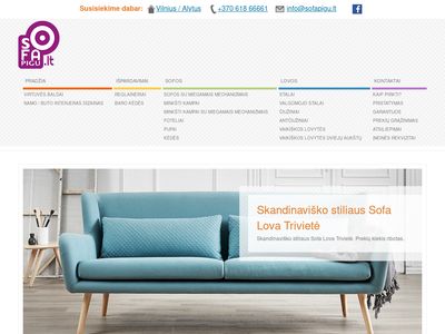 Sofos Lovos minksti kampai skelbiu Baldai Vilniuje internetu sofapigu.