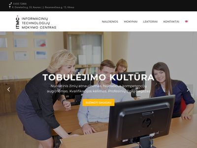 ITMC – Informacijos Technologijų Mokymo Centras  www.itmc.lt