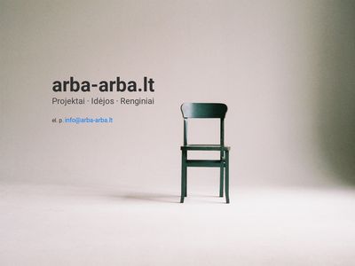ARBA-ARBA LT – RsV / Renginiai / Foto / WEB / Dizainas