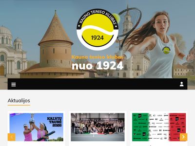 Naujienos – Kauno teniso klubas  www.kaunotenisas.lt