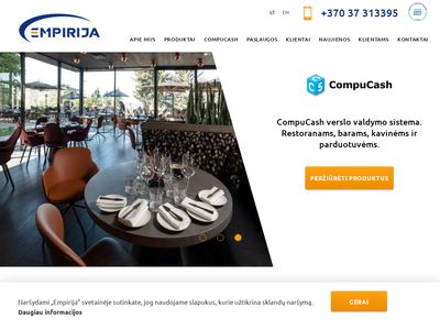 UAB Empirija – kompiuterinės kasos sistemos (POS), kasos aparatai bei