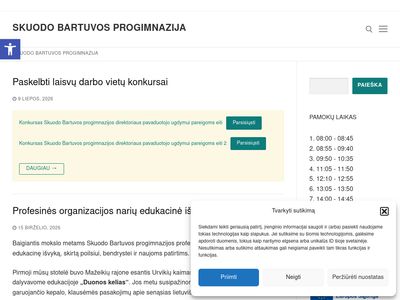 Skuodo Bartuvos progimnazija | Skuodo Bartuvos progimnazija