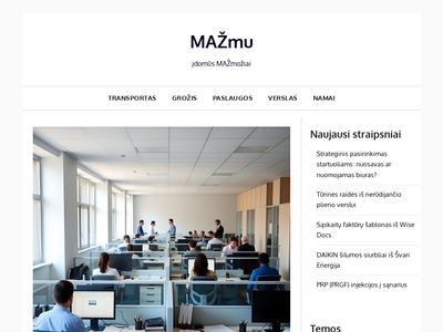 VĮ Mažeikių miškų urėdija  www.mazmu.lt