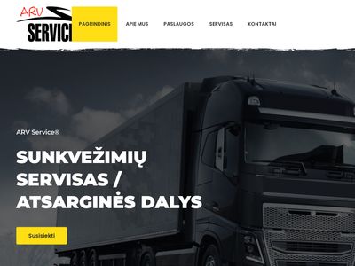 Arvservice – Pagrindinis  www.arvservice.lt