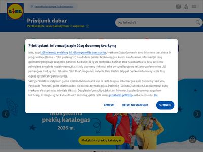 Įmonė – Lidl Lietuva  www.lidl.lt