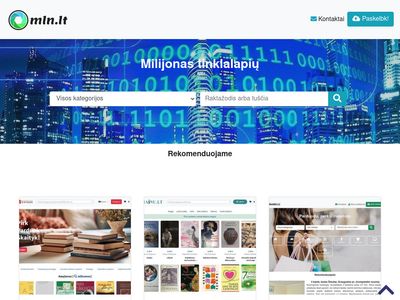 www.mln.lt katalogas – Milijonas tinklalapi