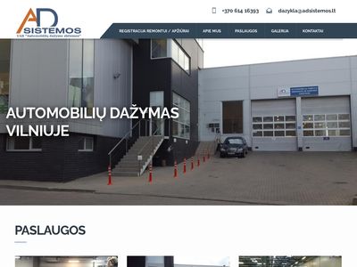 Automobilių dažymas Vilniuje | Kėbulo remontas | Geometrijos