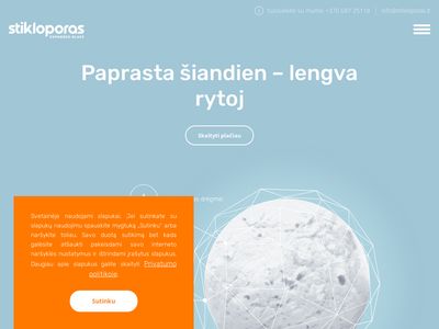 Stikloporas  www.stikloporas.lt