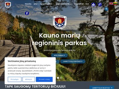 Kauno mariu regioninio parko direkcija – Naujienos  www.kaunomarios.lt