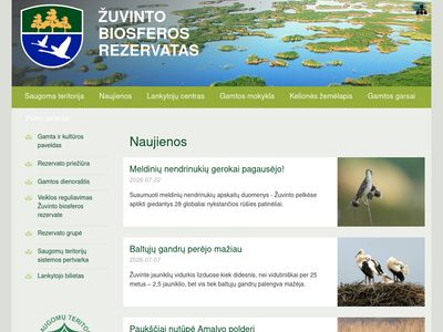 Žuvinto biosferos rezervatas – Pradinis  www.zuvintas.lt