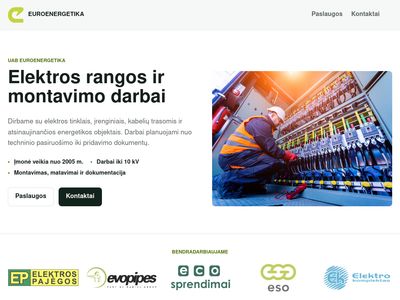 Titulinis – Euroenergetika – elektros montavimo darbai