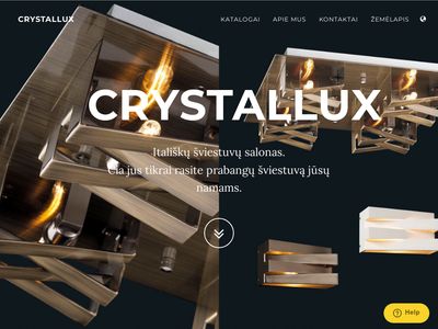 Šviestuvų salonas, UAB „Crystallux”  www.crystallux.lt
