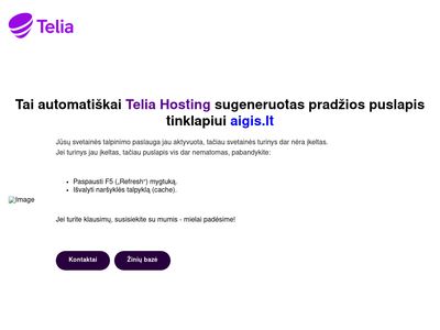 Virtualus serveris: www.aigis.lt  www.aigis.lt