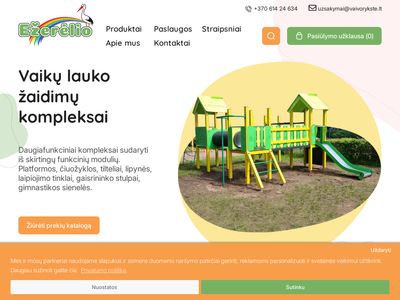 Vaikų žaidimų aikštelės, lauko treniruokliai| Vaivorykšt