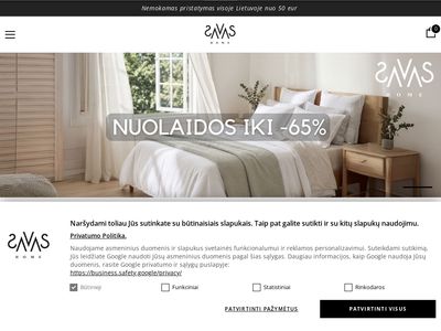 SAVAS Home – kokybiška patalynė ir namų tekstilė | Savas Home