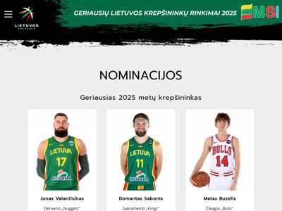 Lietuvos krepšinio federacija – Lietuvos krepšinio federacija :